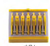 Кліпса Hem-o-lock, велика, стерильна, до Е2001.11А полімерна XL (жовта) TianSong